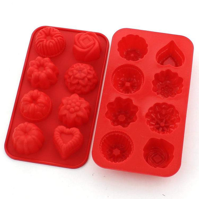 FLOWERS and ROSES Silicone Mold - Heaven's Sweetness Shop