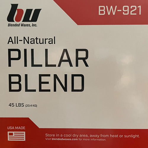 Blended Waxes - BW-921 Premium Soy Wax for Pillars and Tarts