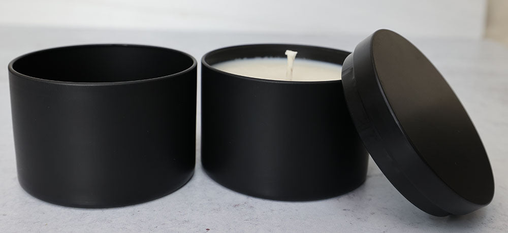 8 oz Round Candle Tins - Seamless Round Candle Tins