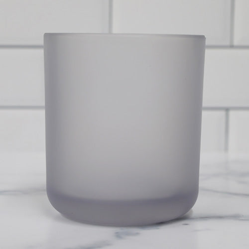 Frosted Straight Sided Tumbler Candle Jars
