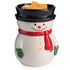 frosty snowman christmas tart warmer